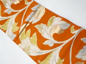 リサイクル　唐草模様織出し名古屋帯